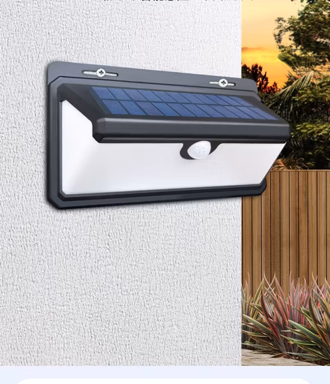 New LED Solar Sensor Wall Light for Garden Garage
