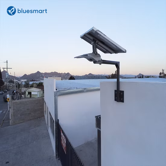 Projeto de fábrica 40 W ao ar livre integrado/produtos solares tudo-em-um sensor de movimento LED luz de rua para jardim