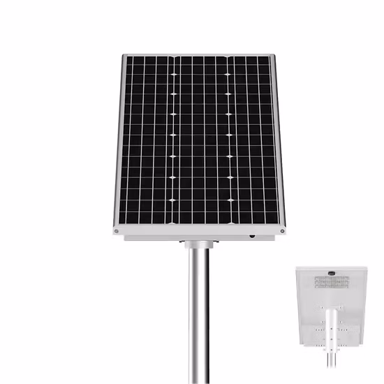 Integrado 80 W 100 Watts 300 Watt Tudo em Um Lâmpada Solar LED de Rua Luzes Externas com Bateria